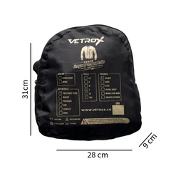 Traje impermeable para motociclista Portable Plus Vetrox