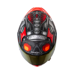 Casco Integral Shaft Pro 612DV Faraón Rojo Gris
