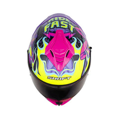 Casco Shaft 598 Figh fucsia