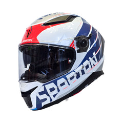 Casco integral Spartan Panther SV Flight Blanco