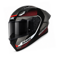 Casco integral SMK Stellar Flight Rojo Oscuro mate