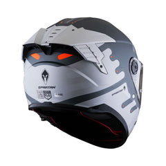 Casco integral Spartan Hawk SV Freshpaint + Visor humo