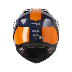 Casco multipropósito Shaft Pro MX400DV Frontier Naranja Blanco