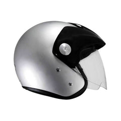 Casco Abierto ZEUS 507 Gris Claro Mate