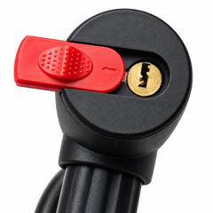 Candado de cable extra grueso llave con tapa protectora