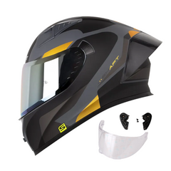 Casco Integral Shaft 526 Gyae-Su Gris Dorado