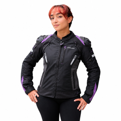 Chaqueta protección Mujer Giacomo Hard Racer 2.0 Morado