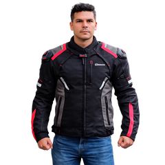 Chaqueta protección Giacomo Hard Racer Roja 2.0