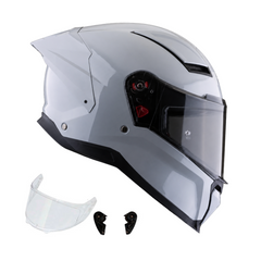 Casco Integral X-Sports Helios Solid Gris Brillo