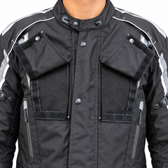 Chaqueta protección Touring Giacomo Horizon Gris