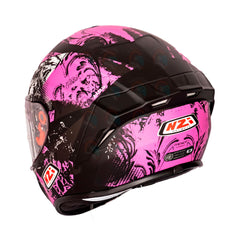 Casco Integral NZI Jungle Fucsia