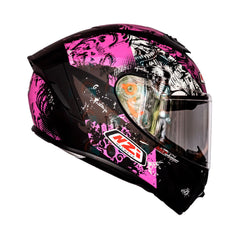 Casco Integral NZI Jungle Fucsia