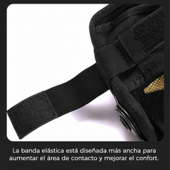 Combo Rodilleras y coderas Certificadas Scoyco K17 + Guantes Certificados scoyco Mc122