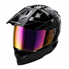 Casco multipropósito KNT Dirt X + Visor Iridium