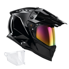 Casco multipropósito KNT Dirt X + Visor Iridium