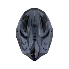Casco multipropósito Shaft MX360  Kosh Gris Negro Brillo