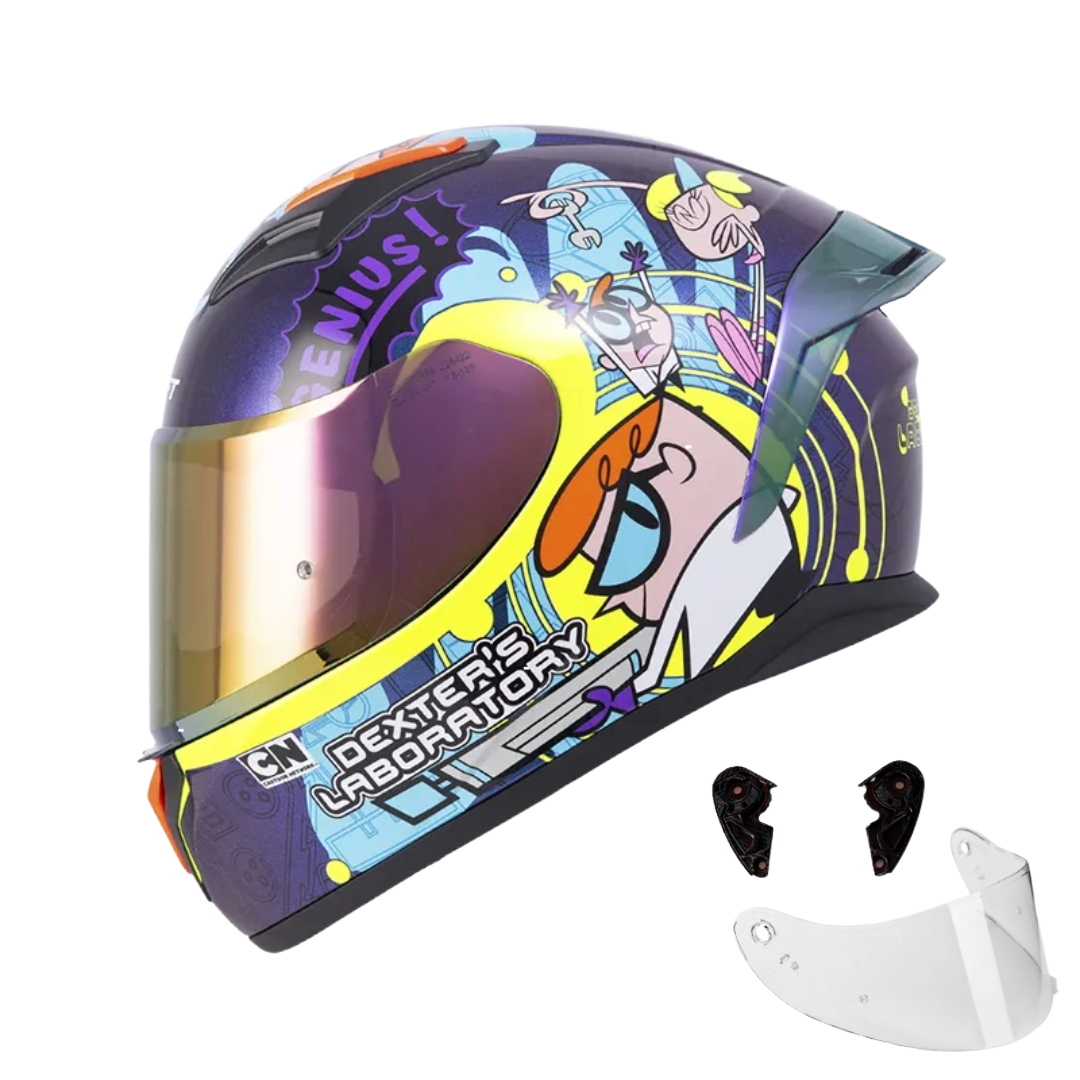 Casco Integral Shaft 582SP Dexter Cartoon Network
