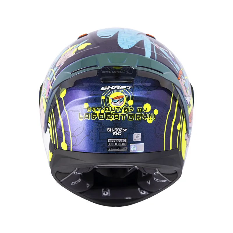 Casco Integral Shaft 582SP Dexter Cartoon Network