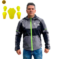 Chaqueta protección Spartan Lucerne Mesh Gris