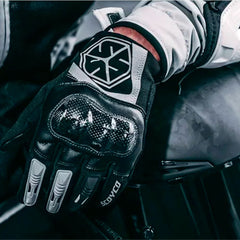 Combo Rodilleras y coderas Certificadas Scoyco K26 + Guantes Certificados scoyco Mc122