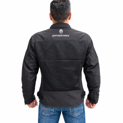 Chaqueta protección Spartan Mesh Negra