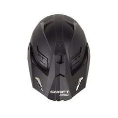 Casco multipropósito Shaft Pro MX400DV Solid Negro mate | Antiempañante Pinlock