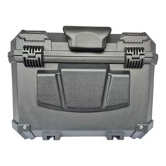Maletero Giacomo Cuadrado 65 litros Aluminio 2 cascos