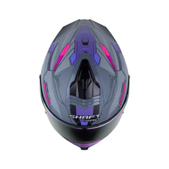 Casco Integral Shaft Pro 609DV Mech Gris Morado
