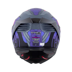 Casco Integral Shaft Pro 609DV Mech Gris Morado