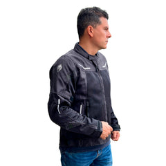 Chaqueta protección Spartan Mesh Negra