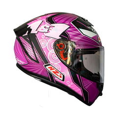 Casco Integral NZI One n one Fucsia Brillo