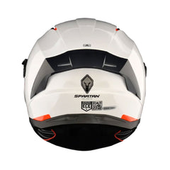 Casco integral Spartan Panther SV Solid Blanco
