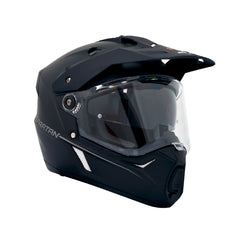 Casco multipropósito Spartan Wolf Negro plano