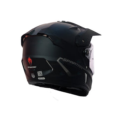 Casco multipropósito Spartan Wolf Negro plano