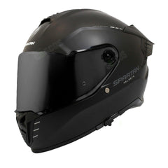 Casco integral Spartan Hawk SV Solid Negro + Visor humo