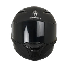 Casco integral Spartan Panther SV Solid Negro mate + Visor Humo