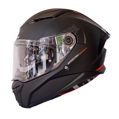 Casco integral Spartan Panther SV Solid Negro mate