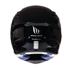 Casco integral MT Targo Solid Negro Brillo