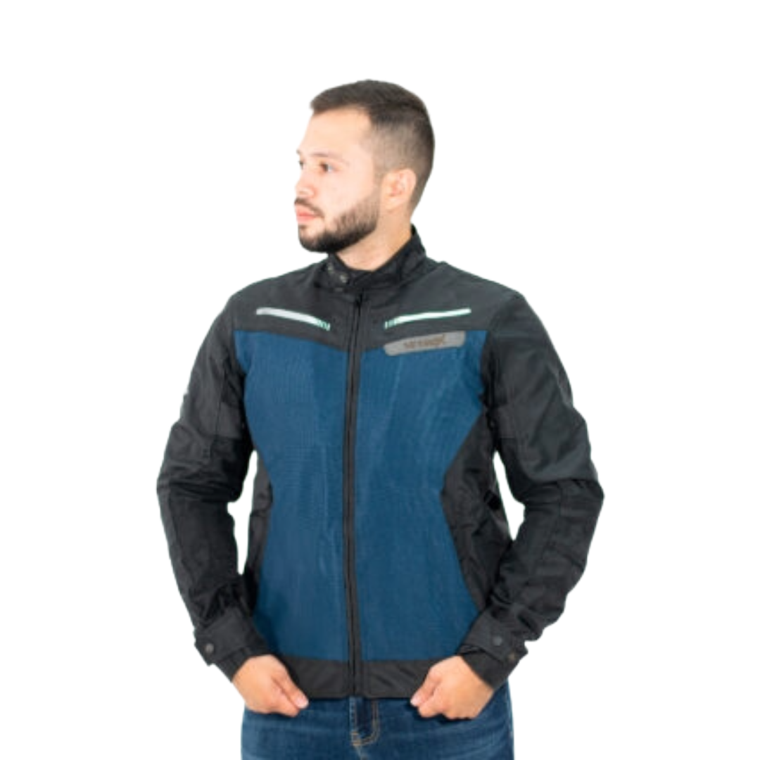 Chaqueta protección Vetrox Street Verano Azul