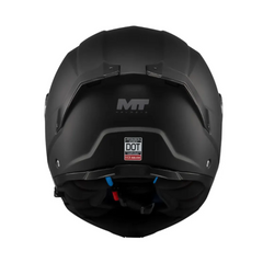 Casco Abatible MT Atom 2 Negro Pure Mate