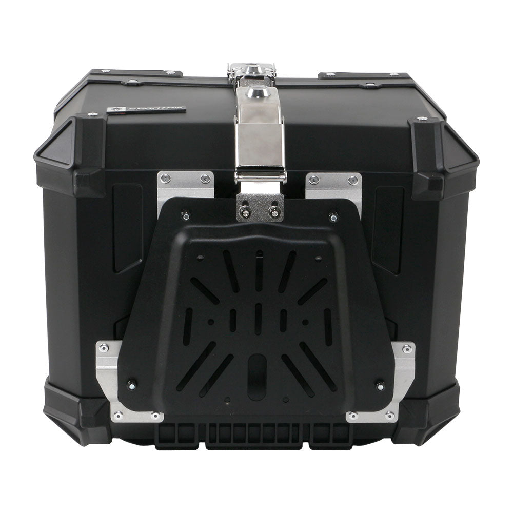 Maletero Spartan Cuadrado Aluminio 57 litros doble chapa