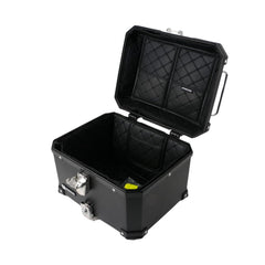 Maletero Spartan Cuadrado Aluminio 45 litros doble chapa