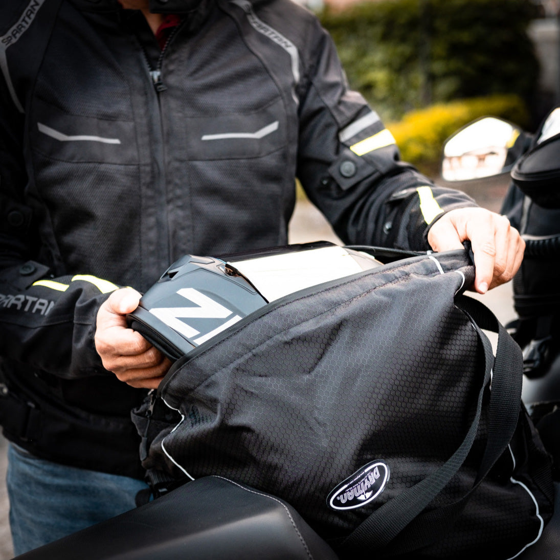 Porta cascos impermeable Dryman