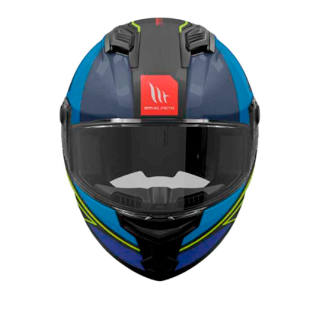 Casco integral MT Stinger 2 Pound Azul Navi