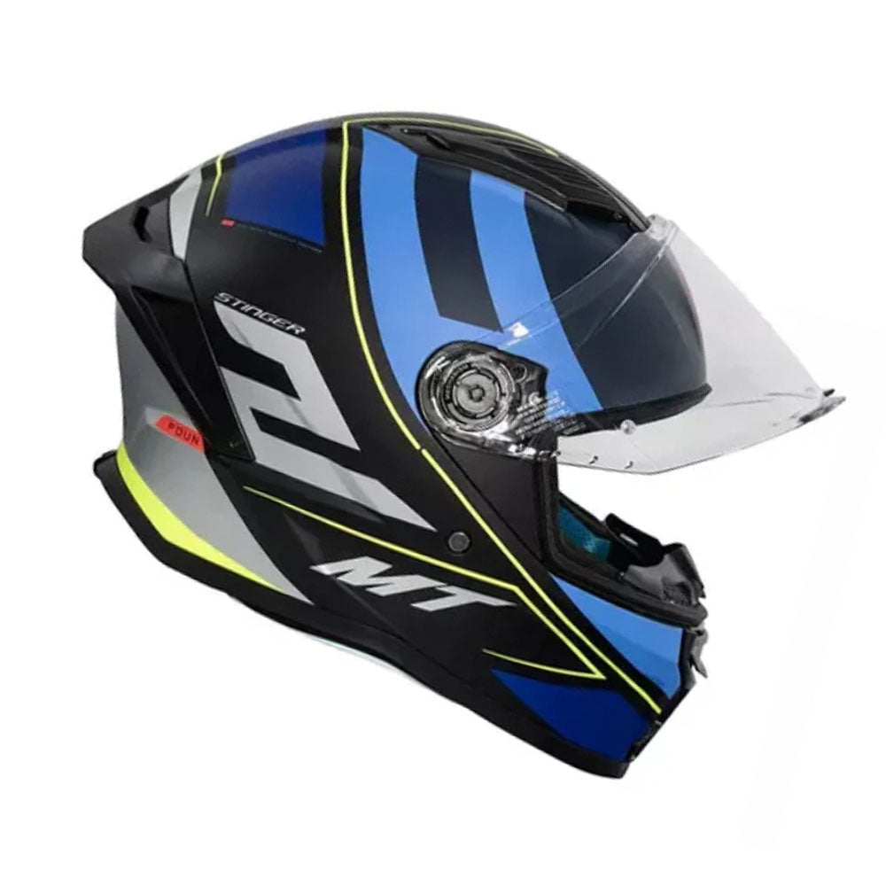 Casco integral MT Stinger 2 Pound Azul Navi