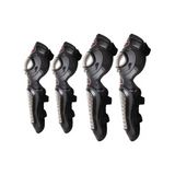 Combo Protector de espalda +Rodilleras + Coderas Metalicas GX + Guantes