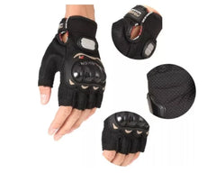 Combo Rodilleras + Coderas Everesst 631 + Guantes de protección medio dedo