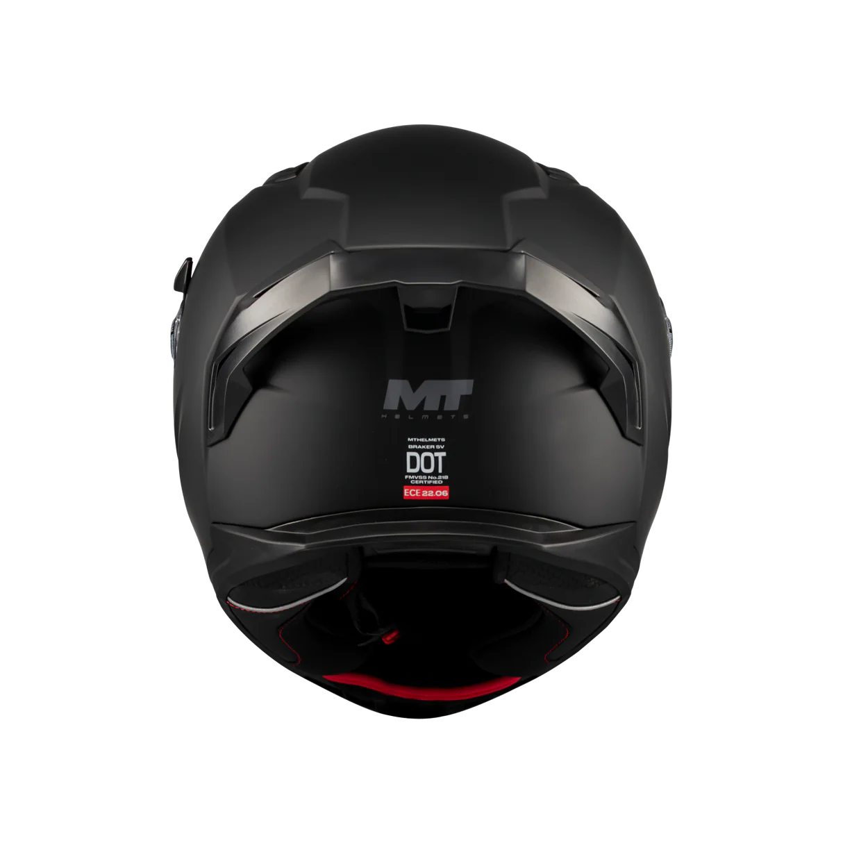 Casco integral MT Braker 2 Pure Negro Mate
