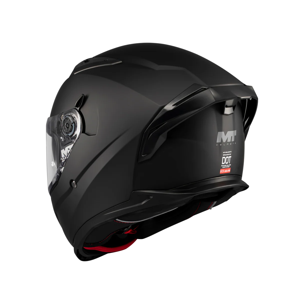 Casco integral MT Braker 2 Pure Negro Mate