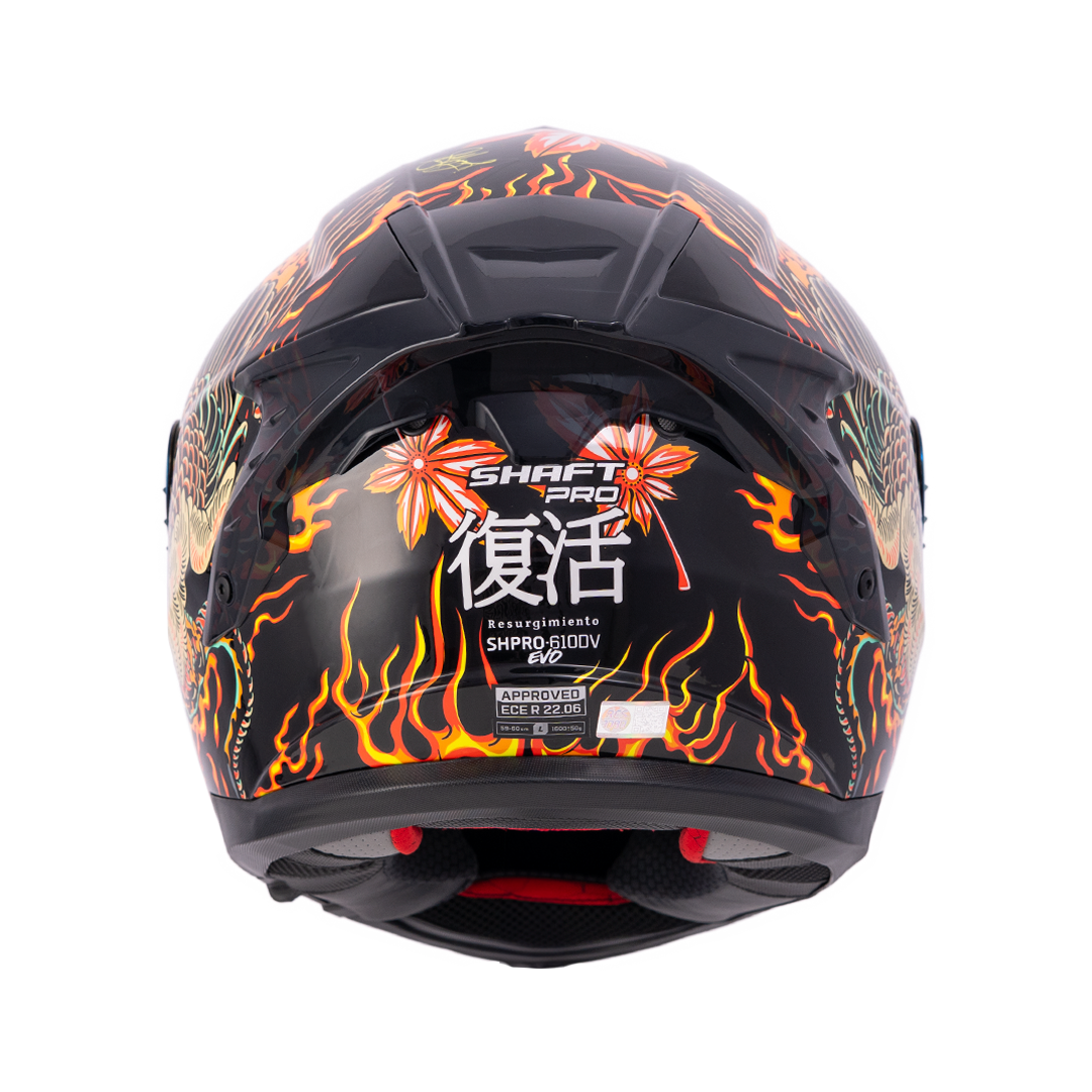 Casco Integral Shaft Pro 610 DV Resurgimiento